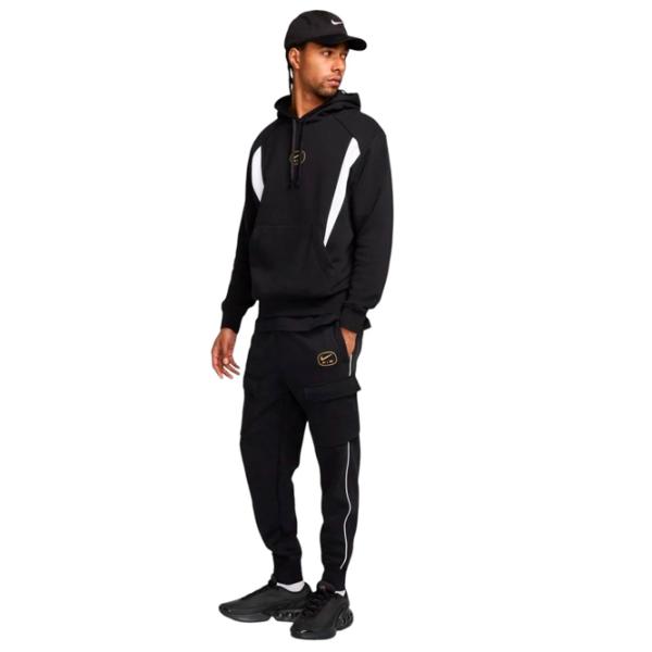 Pantaloni sportivi pentru bărbați Nike Air Fleece Cargo M / Black photo 2