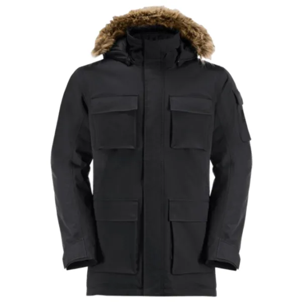 Jachetă pentru bărbați Jack Wolfskin Glacier Canyon Parka Demisezon / Black photo 1 Jachetă pentru bărbați Jack Wolfskin Glacier Canyon Parka Demisezon / Black photo 1