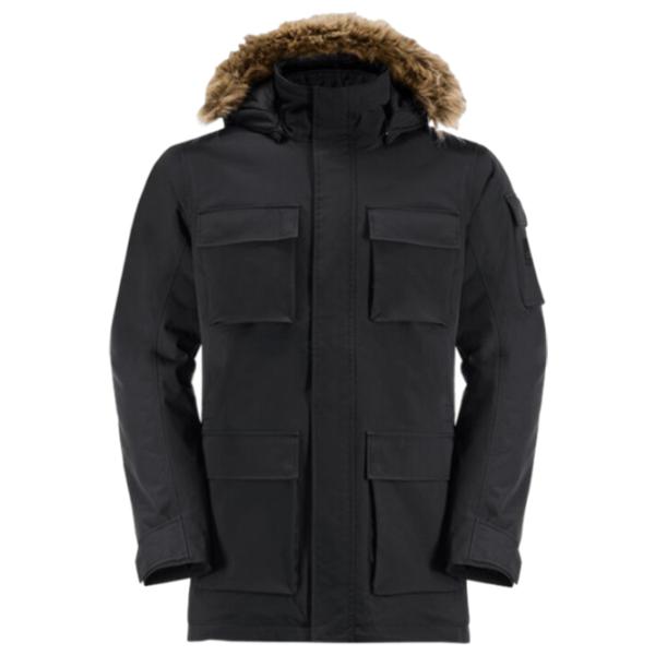Jachetă pentru bărbați Jack Wolfskin Glacier Canyon Parka Demisezon / Black photo 1 Jachetă pentru bărbați Jack Wolfskin Glacier Canyon Parka Demisezon / Black photo 1