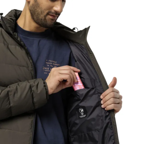 Scurtă pentru bărbați Jack Wolfskin Colonius Jkt Demisezon / Coffee photo 4 Scurtă pentru bărbați Jack Wolfskin Colonius Jkt Demisezon / Coffee photo 4