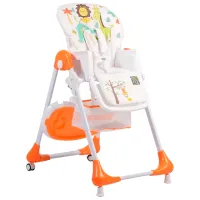 Стульчик для кормления Moni Avocado (3800146238865) / 6 месяцев / Оранжевый 
