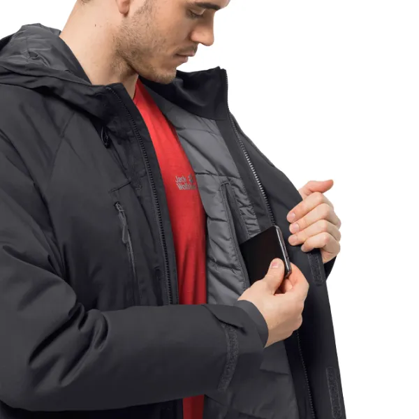 Scurtă pentru bărbați Jack Wolfskin Troposphere Ins Jkt Demisezon / Black photo 2 Scurtă pentru bărbați Jack Wolfskin Troposphere Ins Jkt Demisezon / Black photo 2