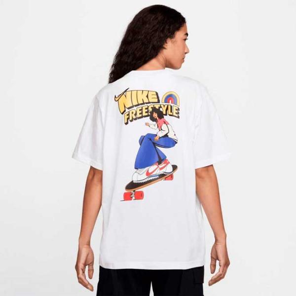 Tricou pentru femei Nike Nsw Short-Sleeve Tee Vintage Dna  / White photo 2