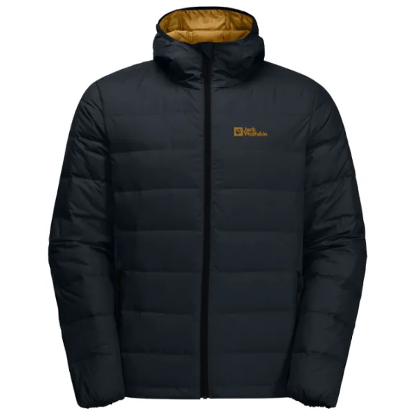 Scurtă pentru bărbați Jack Wolfskin Ather Down Hoody Demisezon / Midnight Sky photo 1 Scurtă pentru bărbați Jack Wolfskin Ather Down Hoody Demisezon / Midnight Sky photo 1