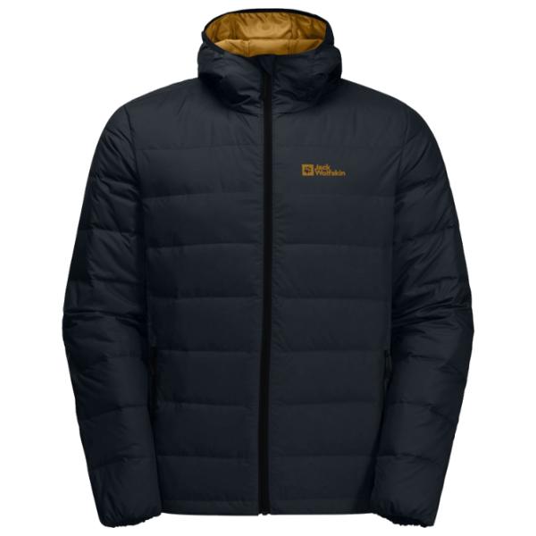 Scurtă pentru bărbați Jack Wolfskin Ather Down Hoody Demisezon / Midnight Sky photo 1 Scurtă pentru bărbați Jack Wolfskin Ather Down Hoody Demisezon / Midnight Sky photo 1