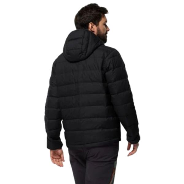Куртка для мужчин Jack Wolfskin Ather Down Hoody Демисезон / Черный photo 4