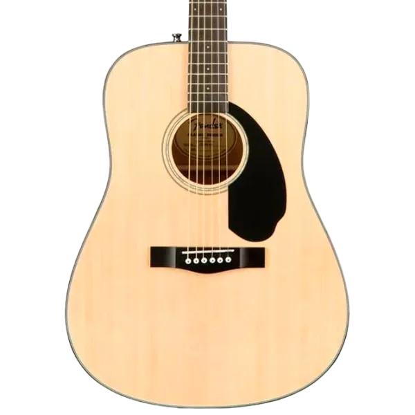 Chitară acustică Fender CD-60S WF 4/4, Dreadnought, Natural photo 4