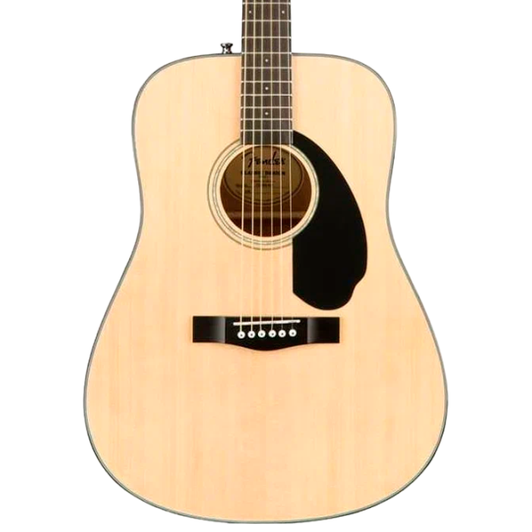 Chitară acustică Fender CD-60S WF 4/4, Dreadnought, Natural photo 4