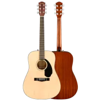 Chitară acustică Fender CD-60S WF 4/4, Dreadnought, Natural photo 8