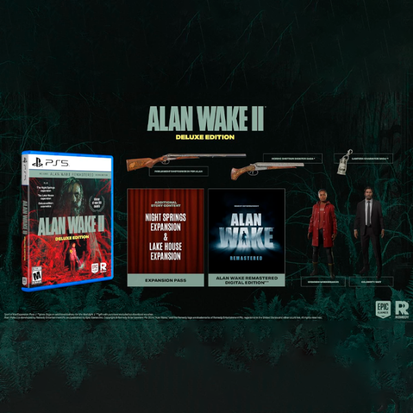 Alan Wake 2 Deluxe Edition Game for PlayStation 5 photo 4 Alan Wake 2 Deluxe Edition Game for PlayStation 5 photo 4