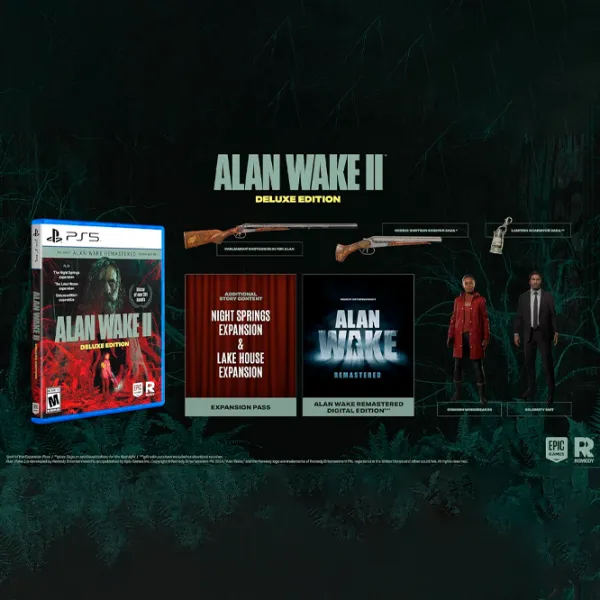 Alan Wake 2 Deluxe Edition Game for Xbox Series X photo 2 Alan Wake 2 Deluxe Edition Game for Xbox Series X photo 2