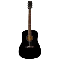 Акустическая гитара Fender CD-60S WF 4/4, Dreadnought, Черный
