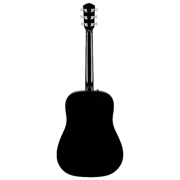 Chitară acustică Fender CD-60S WF 4/4, Dreadnought, Black photo 2
