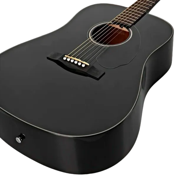 Chitară acustică Fender CD-60S WF 4/4, Dreadnought, Black photo 8