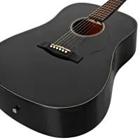 Chitară acustică Fender CD-60S WF 4/4, Dreadnought, Black photo 8