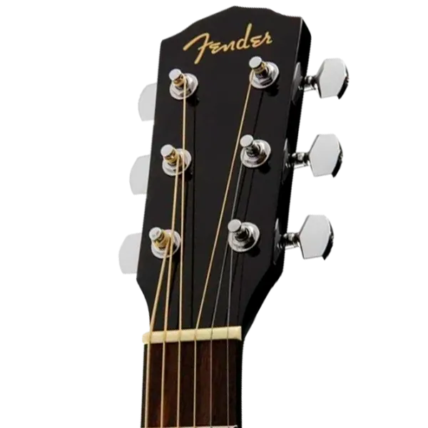 Chitară acustică Fender CD-60S WF 4/4, Dreadnought, Black photo 9