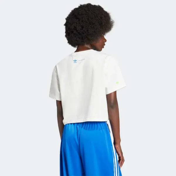 Футболка для женщин Adidas Kseniaschnaider Originals Label Tee  / Белый photo 3