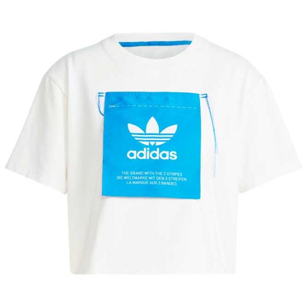 Tricou pentru femei Adidas Kseniaschnaider Originals Label Tee  / White photo 1