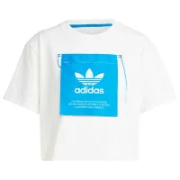 Tricou pentru femei Adidas Kseniaschnaider Originals Label Tee  / White
