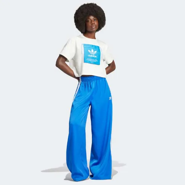 Tricou pentru femei Adidas Kseniaschnaider Originals Label Tee  / White photo 4