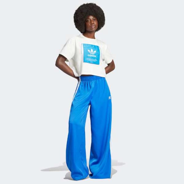 Tricou pentru femei Adidas Kseniaschnaider Originals Label Tee  / White photo 4