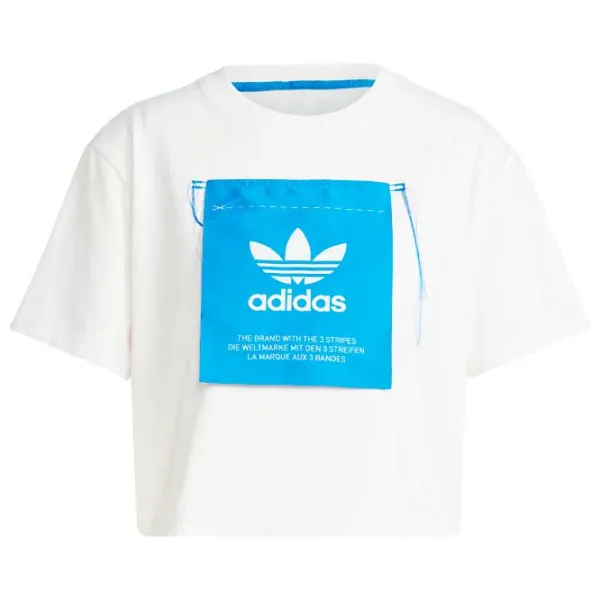 Футболка для женщин Adidas Kseniaschnaider Originals Label Tee  / Белый photo 1 Футболка для женщин Adidas Kseniaschnaider Originals Label Tee  / Белый photo 1