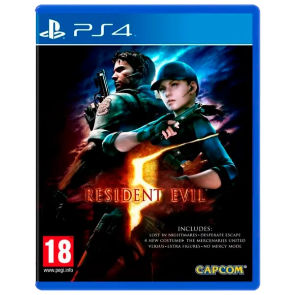 Resident Evil 5 Remastered Game for PlayStation 4 photo 1 Resident Evil 5 Remastered Game for PlayStation 4 photo 1