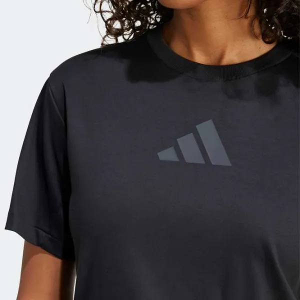 Tricou pentru femei Adidas W Z.N.E. Tee  / Black photo 5