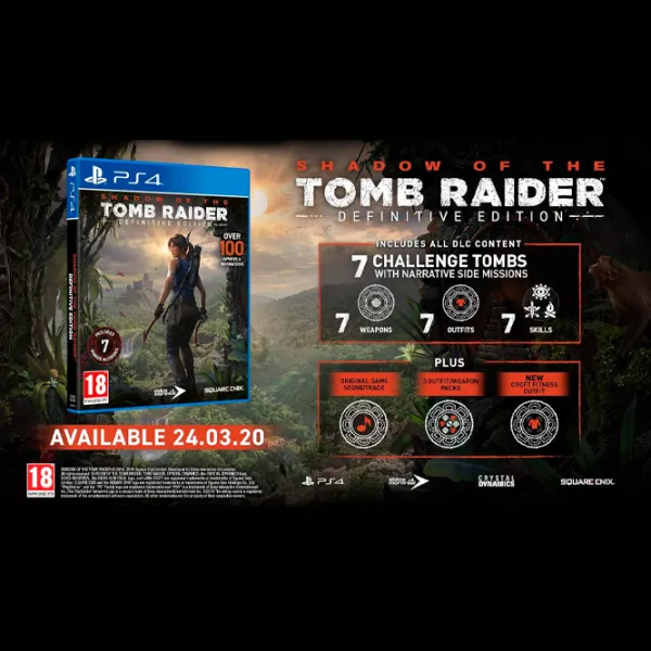 Shadow of the Tomb Raider Definitive Edition Game for PlayStation 5 photo 2
