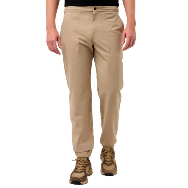 Pantaloni sportivi pentru bărbați Jack Wolfskin Newport Pants M anis XL / Beige photo 3 Pantaloni sportivi pentru bărbați Jack Wolfskin Newport Pants M anis XL / Beige photo 3