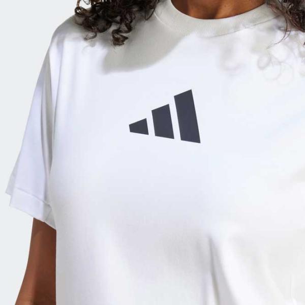 Tricou pentru femei Adidas W Z.N.E. Tee  / White photo 4