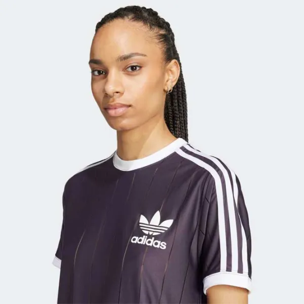 Футболка для женщин Adidas 3 S Pnst Tee  / Фиолетовый photo 5 Футболка для женщин Adidas 3 S Pnst Tee  / Фиолетовый photo 5
