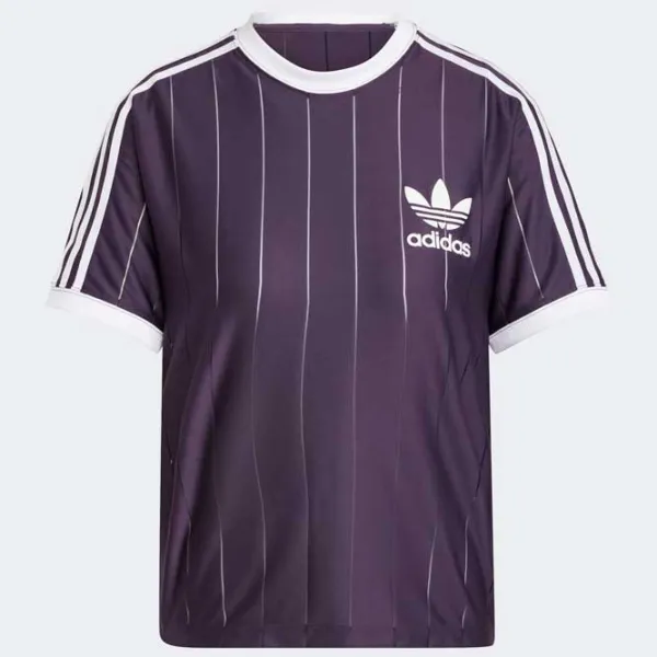 Tricou pentru femei Adidas 3 S Pnst Tee  / Violet photo 2