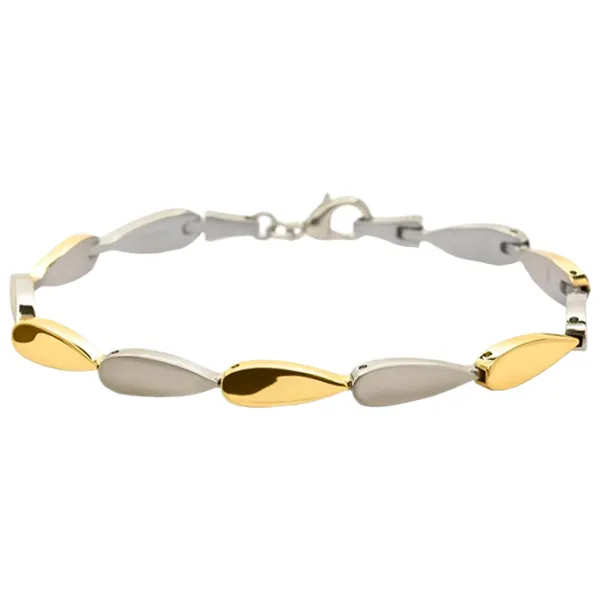 Браслет для женщин Boccia 03052-02 Титан / Серебро-Золото photo 1 Браслет для женщин Boccia 03052-02 Титан / Серебро-Золото photo 1