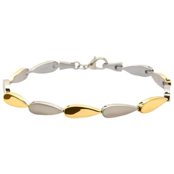 Браслет для женщин Boccia 03052-02 Титан / Серебро-Золото photo 1 Браслет для женщин Boccia 03052-02 Титан / Серебро-Золото photo 1