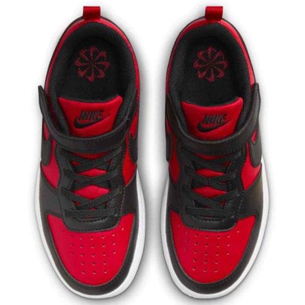 Ghete pentru băieți Nike Court Borough Low Recraft (Ps) Demisezon / Black Red photo 4 Ghete pentru băieți Nike Court Borough Low Recraft (Ps) Demisezon / Black Red photo 4