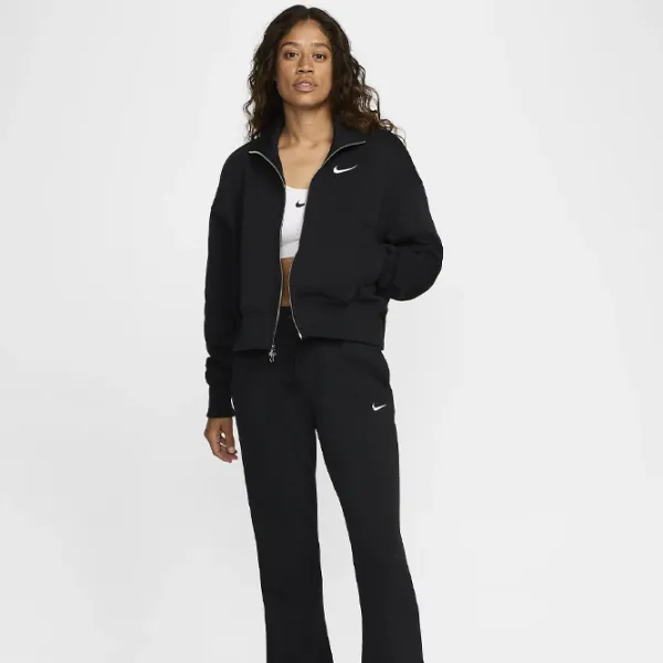 Спортивная куртка для женщин Nike NKFZ3204010  M / Черный photo 2 Спортивная куртка для женщин Nike NKFZ3204010  M / Черный photo 2