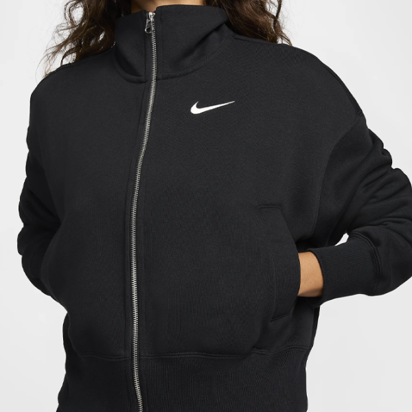 Jachetă sport pentru femei Nike NKFZ3204010  S / Black photo 4