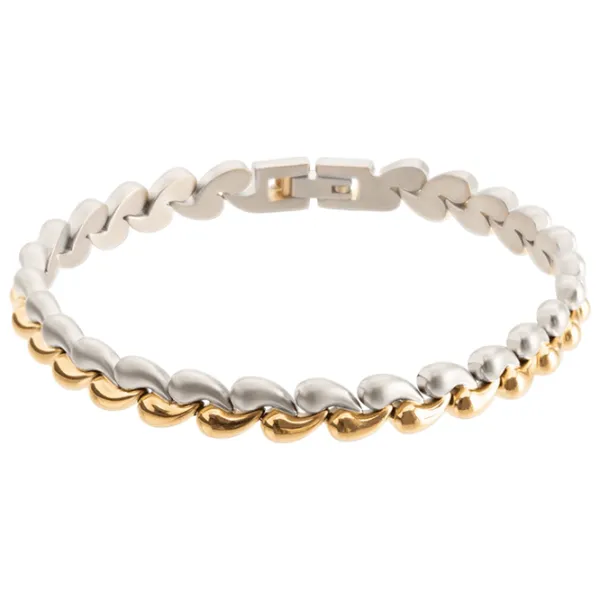 Браслет для женщин Boccia 03056-02 Титан / Золото photo 1 Браслет для женщин Boccia 03056-02 Титан / Золото photo 1