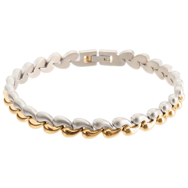 Браслет для женщин Boccia 03056-02 Титан / Золото photo 1 Браслет для женщин Boccia 03056-02 Титан / Золото photo 1