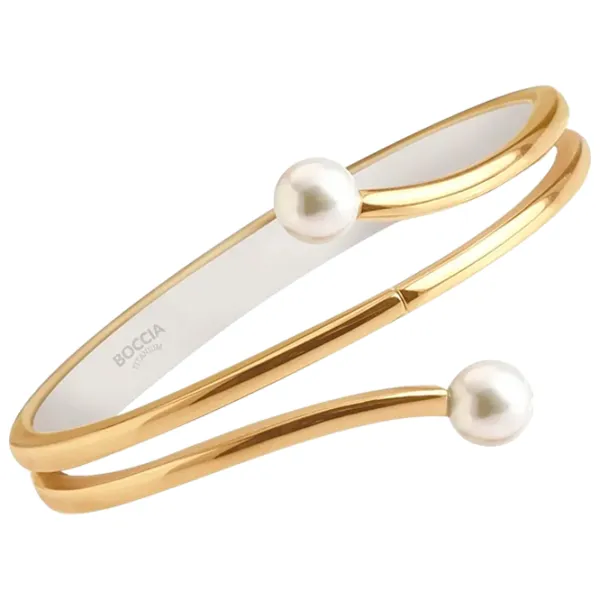 Браслет для женщин Boccia 03054-0258 Титан / Золото photo 1 Браслет для женщин Boccia 03054-0258 Титан / Золото photo 1