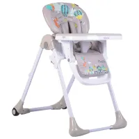 Стульчик для кормления Moni Muffin (3801005150687) / 0 месяцев / Серый 