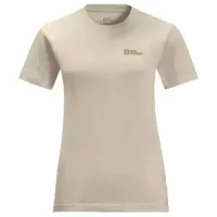 Футболка для женщин Jack Wolfskin Essential T W  / Бежевый