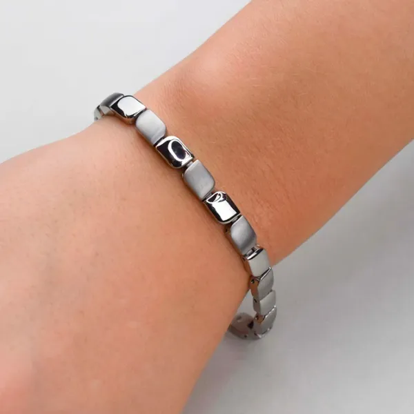 Браслет для женщин Boccia 03007-01 Титан / Серебряный photo 2 Браслет для женщин Boccia 03007-01 Титан / Серебряный photo 2