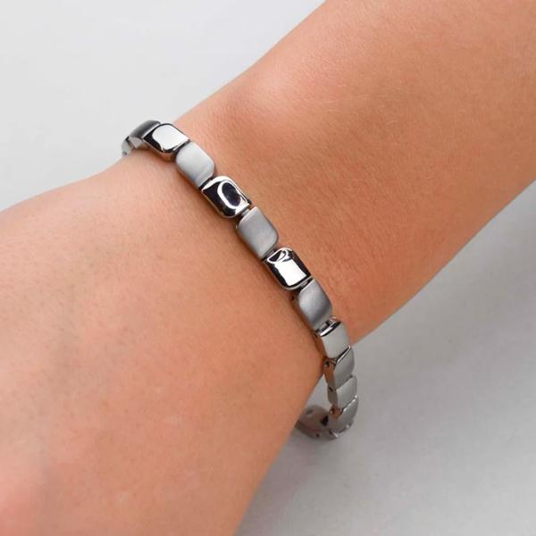 Браслет для женщин Boccia 03007-01 Титан / Серебряный photo 2 Браслет для женщин Boccia 03007-01 Титан / Серебряный photo 2