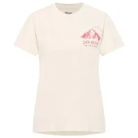 Tricou pentru femei Jack Wolfskin Bergblick T W  / Beige