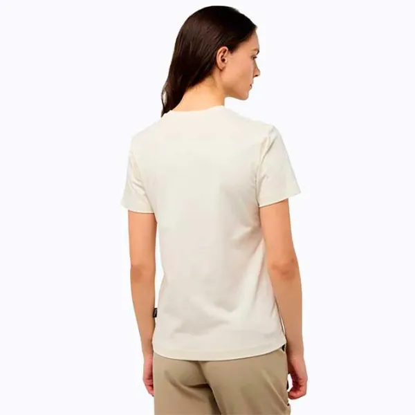 Tricou pentru femei Jack Wolfskin Bergblick T W  / Beige photo 4