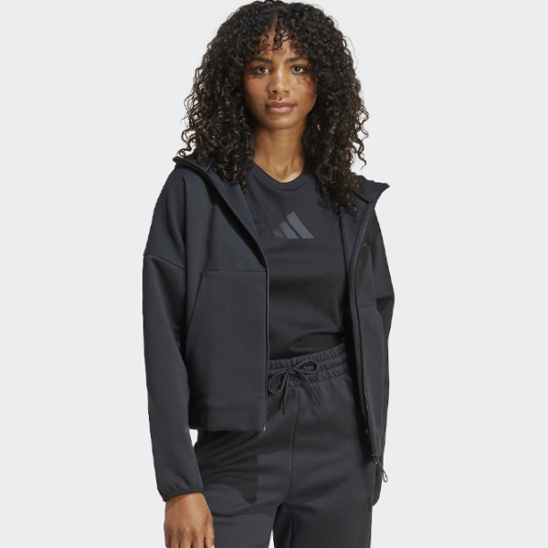 Jachetă sport pentru femei Adidas ADJE7848  L / Black photo 4 Jachetă sport pentru femei Adidas ADJE7848  L / Black photo 4