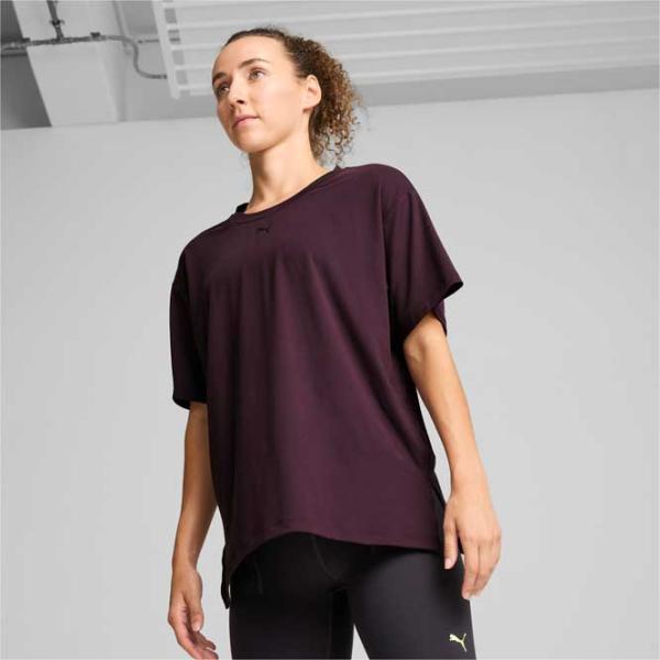 Tricou pentru femei Puma Cloudspun Tee - Reg  / Bordo photo 4 Tricou pentru femei Puma Cloudspun Tee - Reg  / Bordo photo 4
