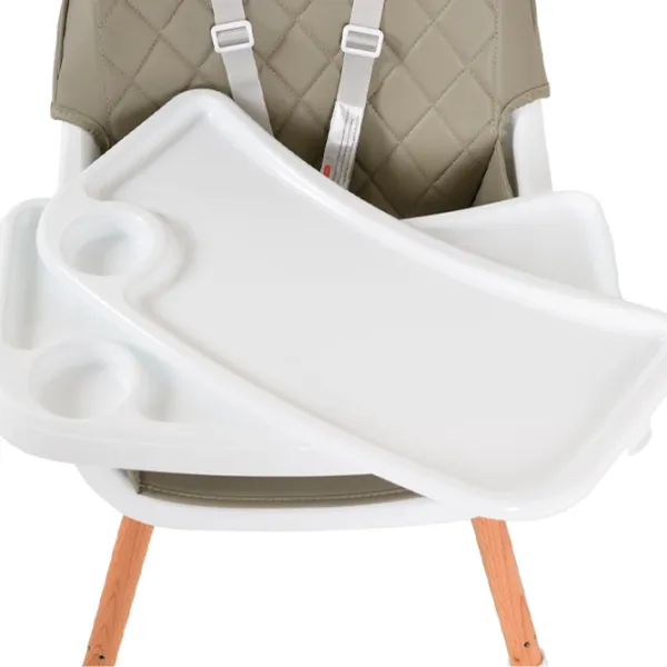 Scaun de masă Moni Gelato 2in1 (3801005151691) / 6 luni / Gray  photo 3